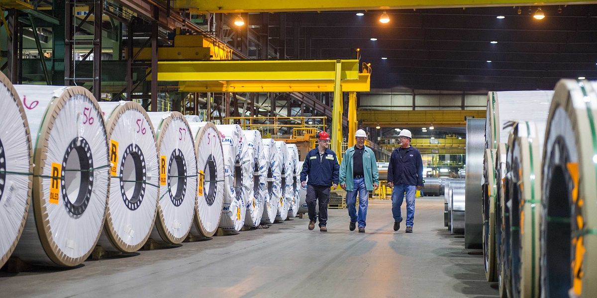 انبار ورق فولادی